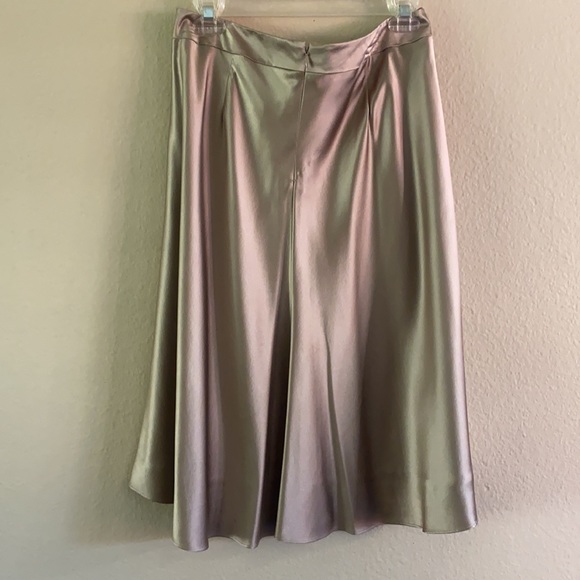 Talbots silk skirt Petites - Picture 2 of 7